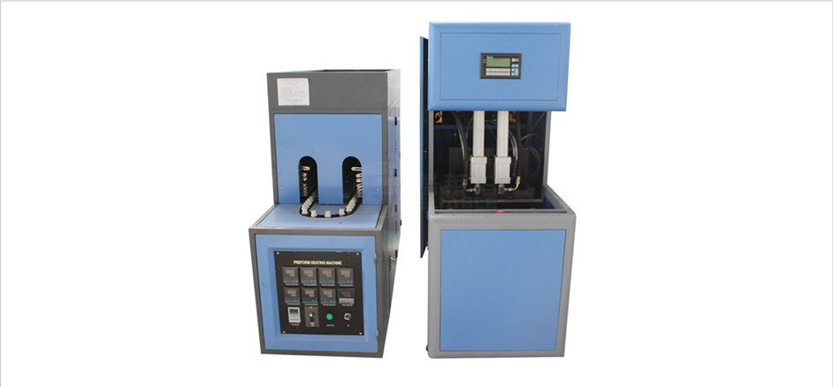 1000BPH Semi-automatic 200ml-2L PET Bottles Blowing Machine with One Heater and One Blower 