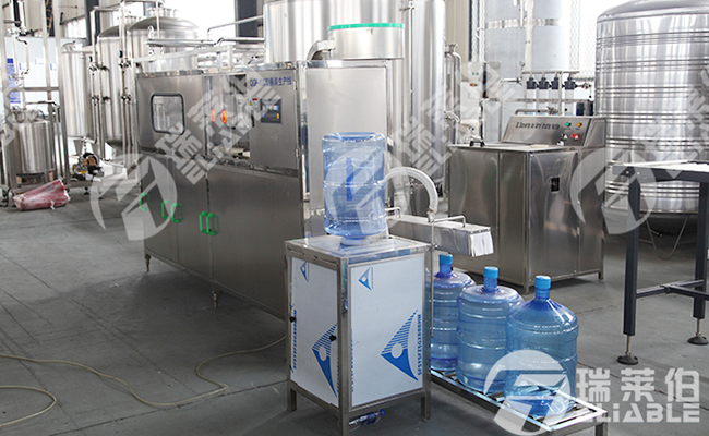 100BPH 5 Gallon Water Filling Machine For 20L Plastic Bottles 