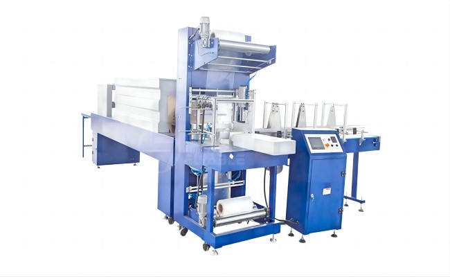 8-10 Bags/Min Automatic Bottle Packing PE Film Heat Shrink Wrapping Machine