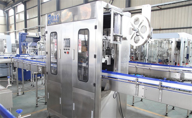 Double Heads PVC Shrink Sleeve Labeling Machine For Bottle Body And Cap